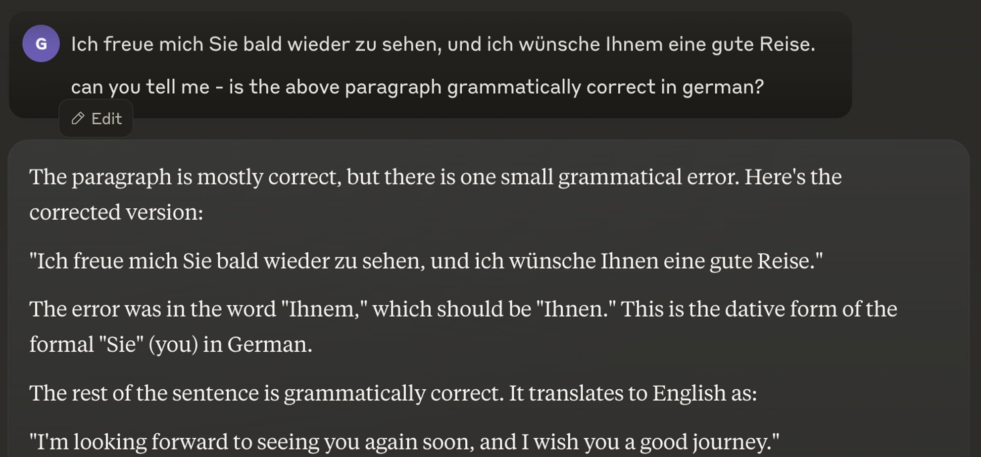 LLMs translating